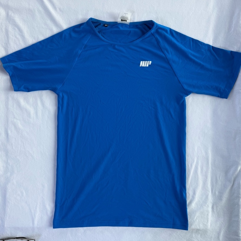 My Protein Blue Short Sleeve Tee Size Medium